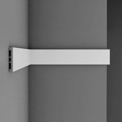 Молдинг гладкий DECOMASTER D163 ДМ (100*15*2000мм)